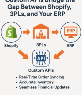 How Custom APIs Bridge the Gap Between Shopify, 3PLs, and Your ERP