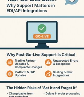 What Happens After Your Go-Live Date? Why Support Matters in EDI/API Integrations