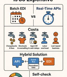 Delayed Data Is Costing You: Real-Time APIs vs Batch EDI