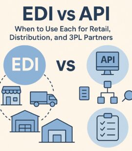 EDI vs API: When to Use Each for Retail, Distribution, and 3PL Partners