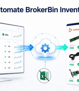 Stop Uploading Spreadsheets: Automate Your BrokerBin Inventory Feed
