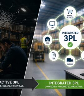 The Difference Between a Reactive 3PL and an Integrated 3PL